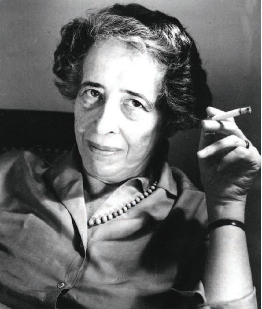 Hannah arendt in una delle ultime foto prima di morire 1975